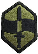 460th Chemical Brigade OCP Scorpion Shoulder Patch
